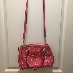 Just reduced! Floral Coach Handbag